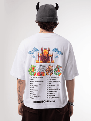 Camiseta boxy fit CHILL — streetwear hecho en Colombia