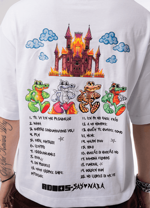 Camiseta boxy fit CHILL — streetwear hecho en Colombia