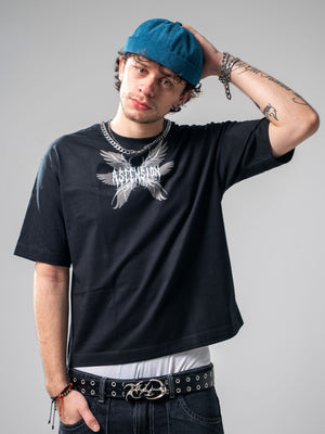 Camiseta boxy fit CHILL — streetwear hecho en Colombia