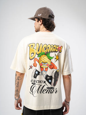 Camiseta boxy fit CHILL - streetwear hecho en colombia