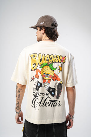 Camiseta boxy fit CHILL - streetwear hecho en colombia