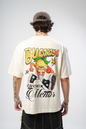 Camiseta boxy fit CHILL - streetwear hecho en colombia