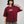 Camiseta Invictus CHILL oversize vinotinto — algodón peruano 250gr con cruz gótica ornamental en serigrafía blanca, streetwear hecho en Colombia