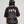 Camiseta The Candle CHILL oversize negra — algodón peruano 250gr con candelabro gótico calaveras en serigrafía alta densidad, streetwear hecho en Colombia