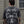 Camiseta Demon CHILL washed oversize gris — algodón peinado con estampado tribal en serigrafía alto relieve, streetwear gótico hecho en Colombia