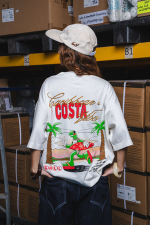 Camiseta oversize fit CHILL — streetwear hecho en Colombia