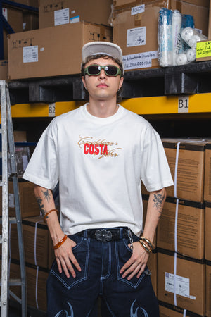 Camiseta boxy fit CHILL — streetwear hecho en Colombia