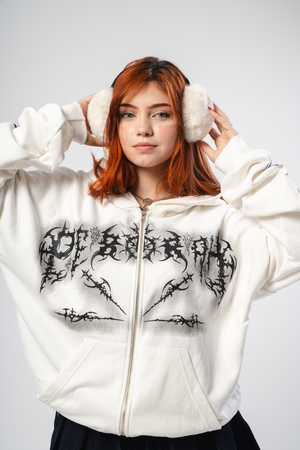 Hoodie Con Cierre Deborah