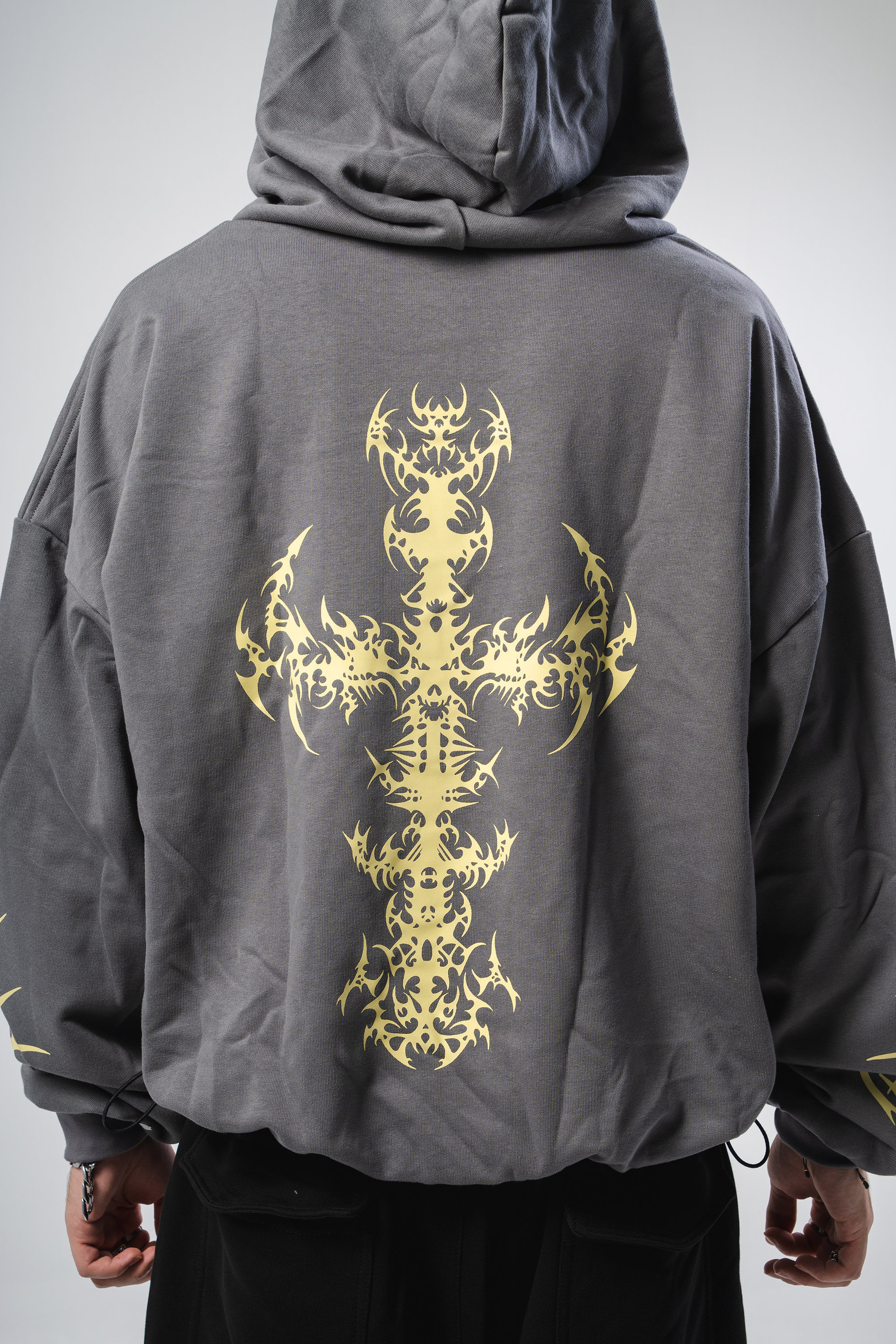 Hoodie Tribal Cross