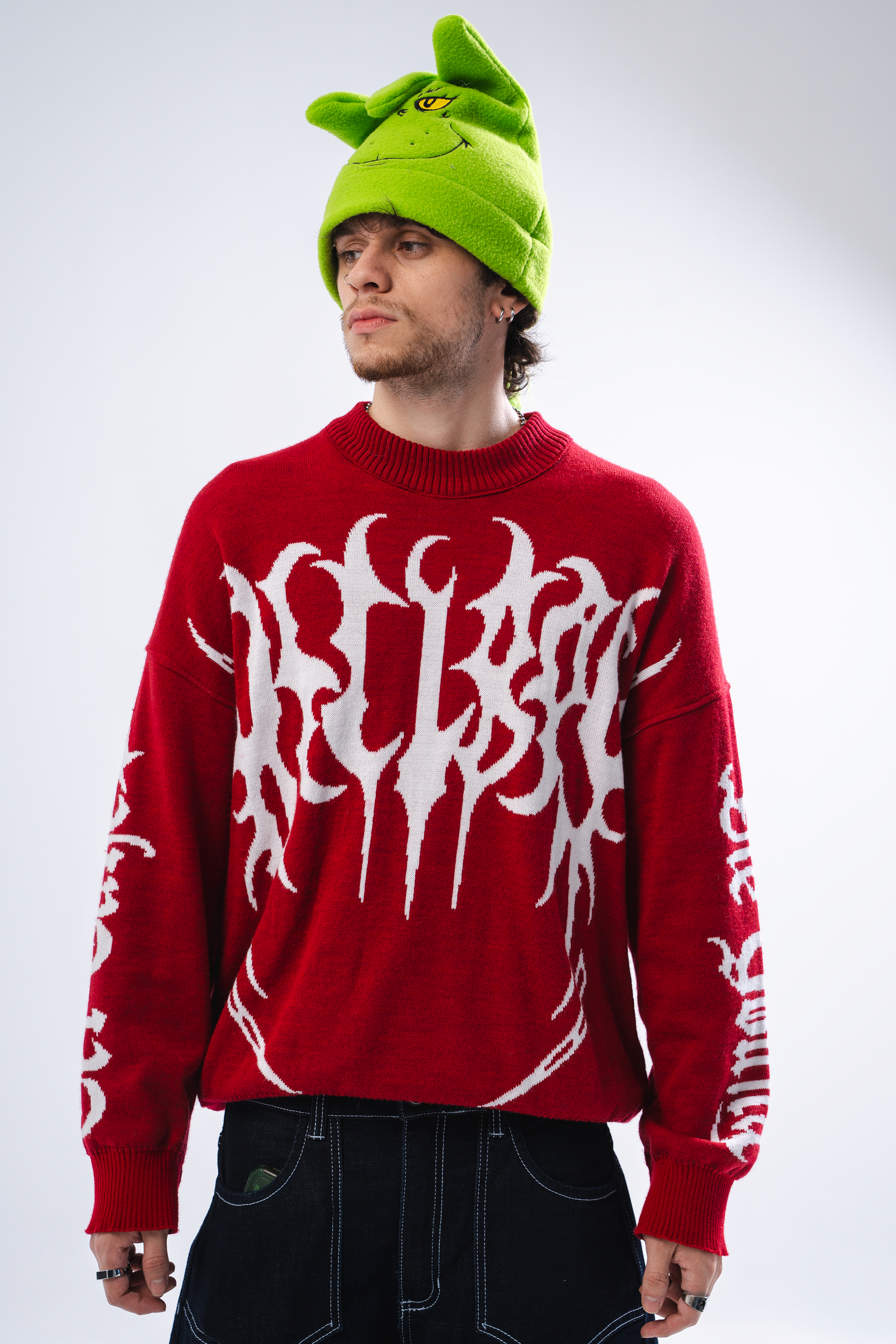 Camibuzo Tejido Doble Faz Hellboy