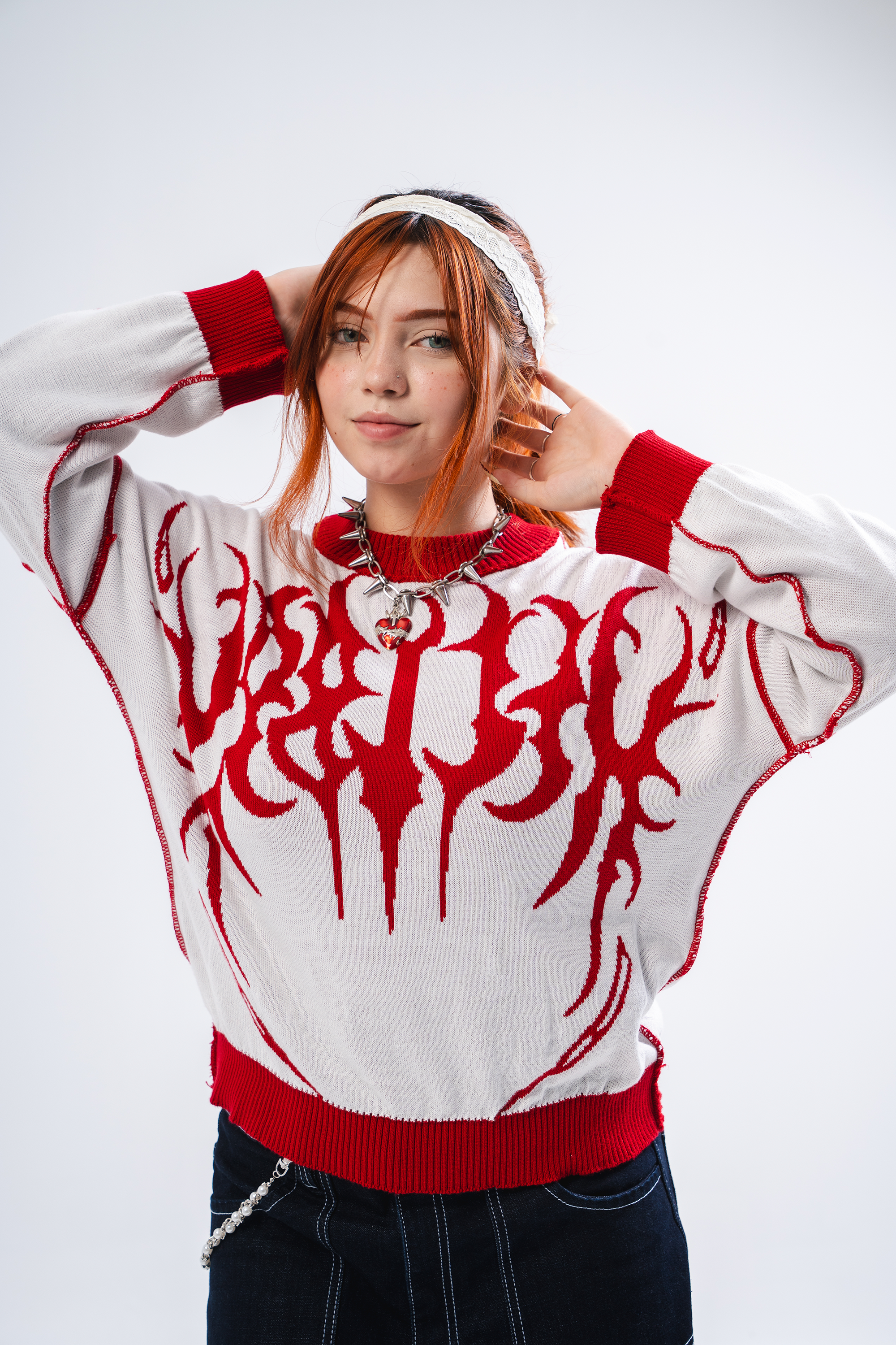 Camibuzo Tejido Doble Faz Hellboy