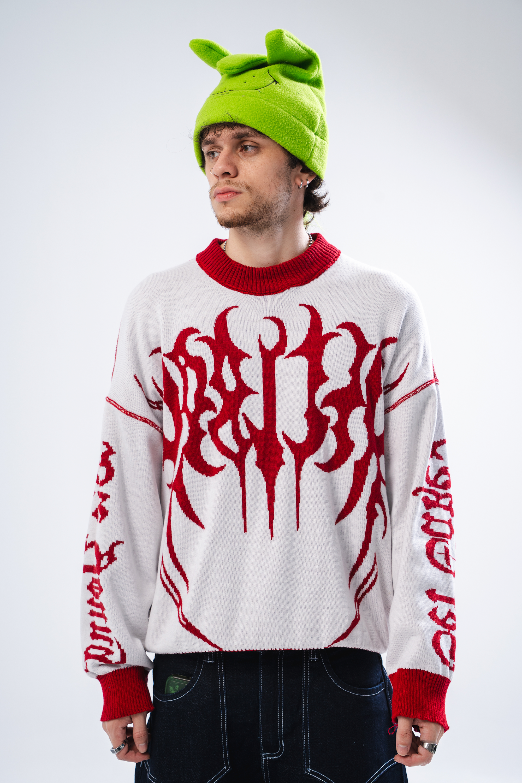 Camibuzo Tejido Doble Faz Hellboy