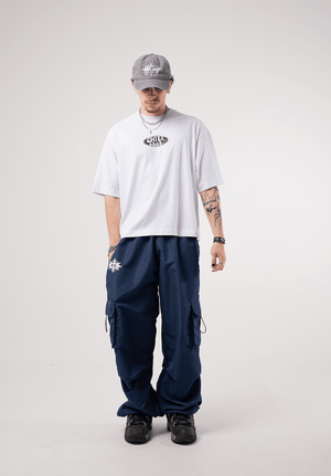 Camiseta boxy fit CHILL — streetwear hecho en Colombia