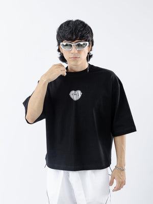 Camiseta boxy fit CHILL — streetwear hecho en Colombia