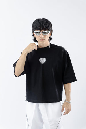 Camiseta boxy fit CHILL — streetwear hecho en Colombia