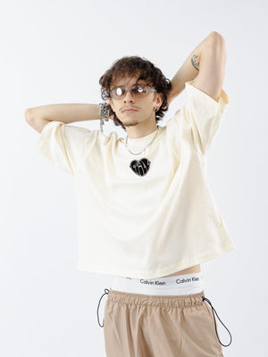 Camiseta boxy fit CHILL — streetwear hecho en Colombia