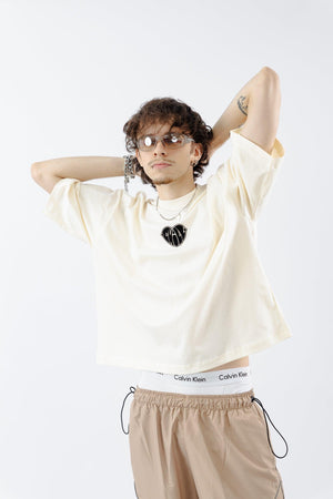 Camiseta boxy fit CHILL — streetwear hecho en Colombia