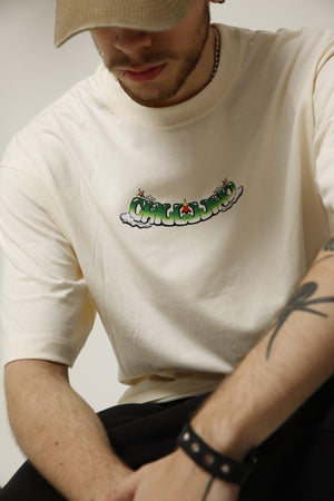 Camiseta oversize fit CHILL — streetwear hecho en Colombia