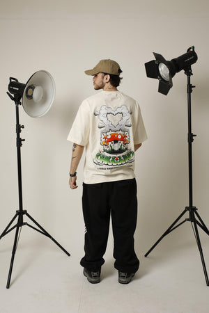 Camiseta oversize fit CHILL — streetwear hecho en Colombia