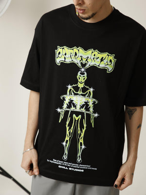 Camiseta oversize fit CHILL — streetwear hecho en Colombia
