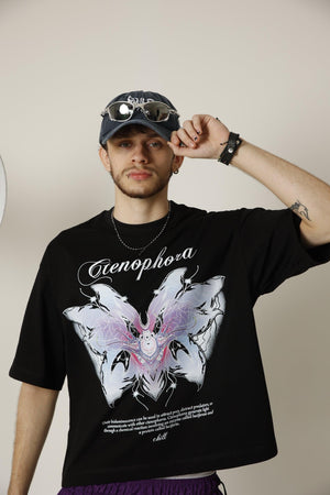 Camiseta boxy fit CHILL — streetwear hecho en Colombia