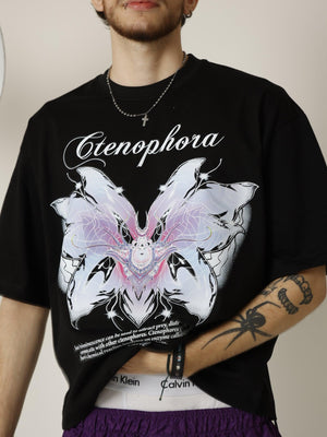 Camiseta boxy fit CHILL — streetwear hecho en Colombia