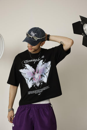 Camiseta boxy fit CHILL — streetwear hecho en Colombia