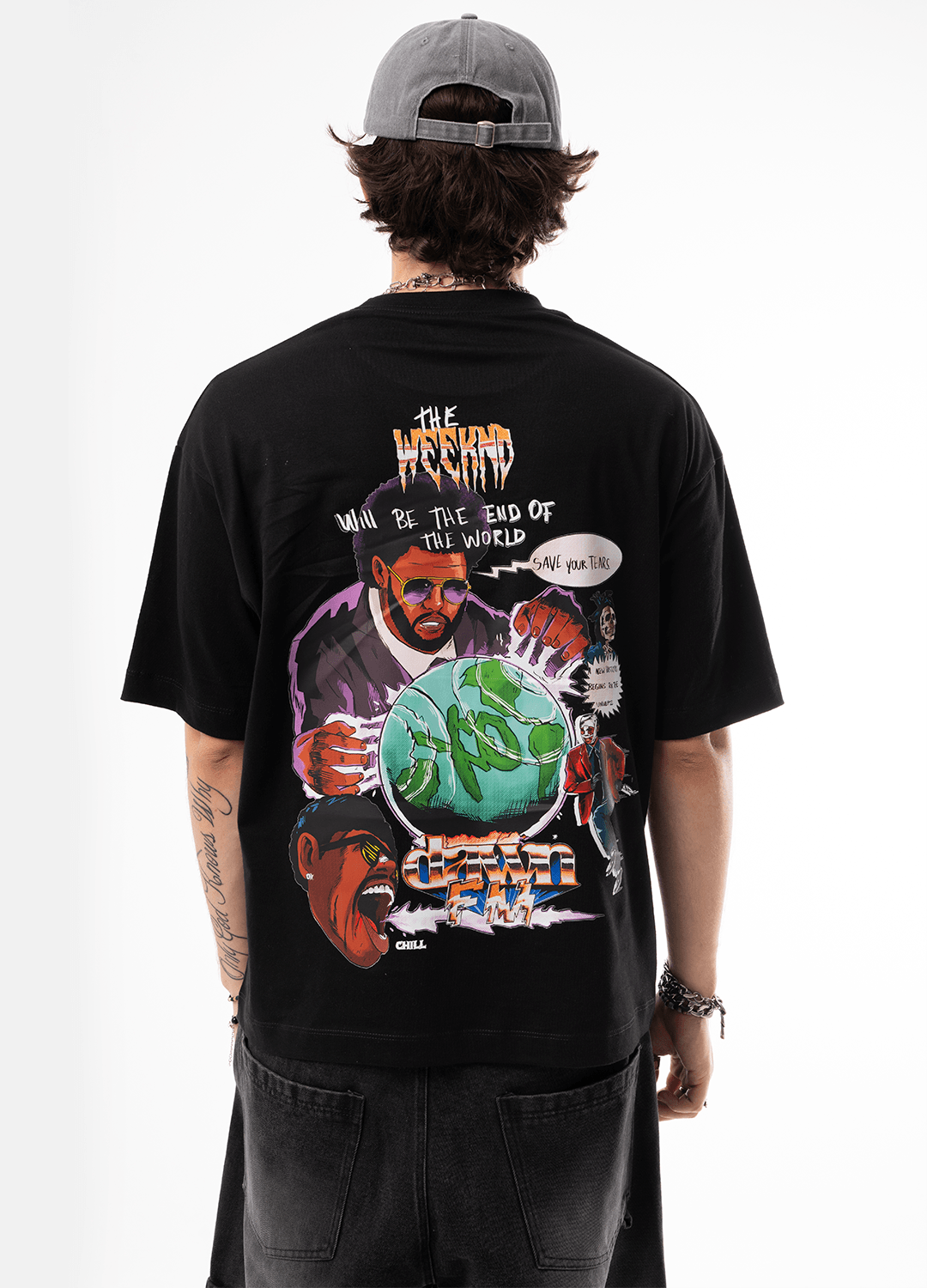 Camiseta The weeknd Animado