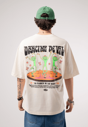 Camiseta oversize fit CHILL — streetwear hecho en Colombia