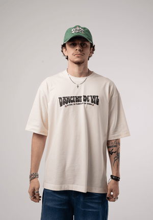 Camiseta oversize fit CHILL — streetwear hecho en Colombia