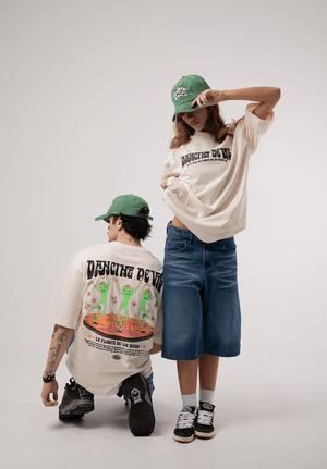 Camiseta oversize fit CHILL — streetwear hecho en Colombia