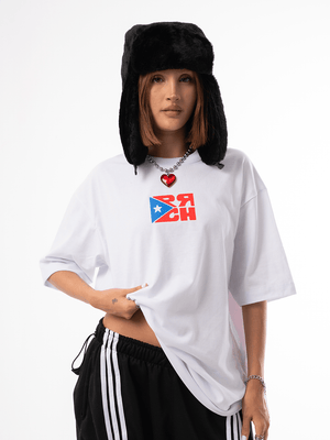 Camiseta oversize fit CHILL — streetwear hecho en Colombia