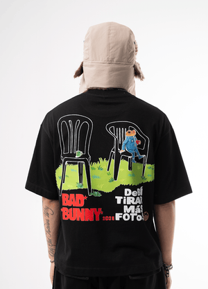 Camiseta boxy fit CHILL — streetwear hecho en Colombia
