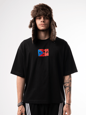 Camiseta boxy fit CHILL — streetwear hecho en Colombia