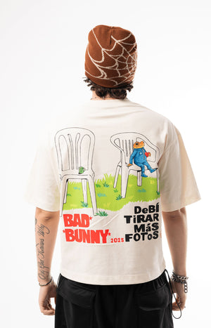 Camiseta boxy fit CHILL — streetwear hecho en Colombia