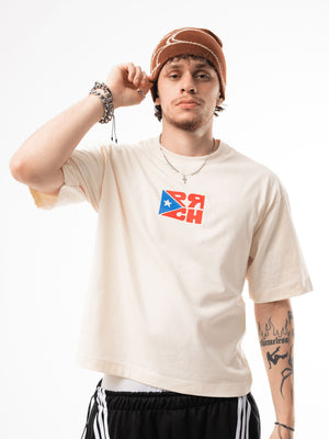 Camiseta boxy fit CHILL — streetwear hecho en Colombia