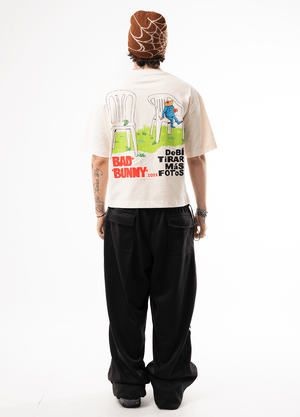 Camiseta boxy fit CHILL — streetwear hecho en Colombia