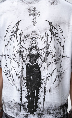 Camiseta boxy fit distressed CHILL - streetwwear colombiano