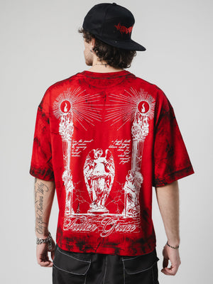 Camiseta boxy fit distressed CHILL - streetwwear colombiano