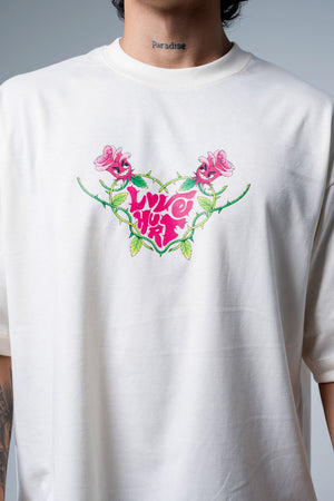 Camiseta boxy fit CHILL — streetwear hecho en Colombia