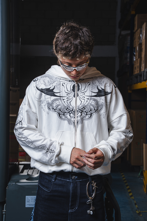 Hoodie Con Cierre Descendant