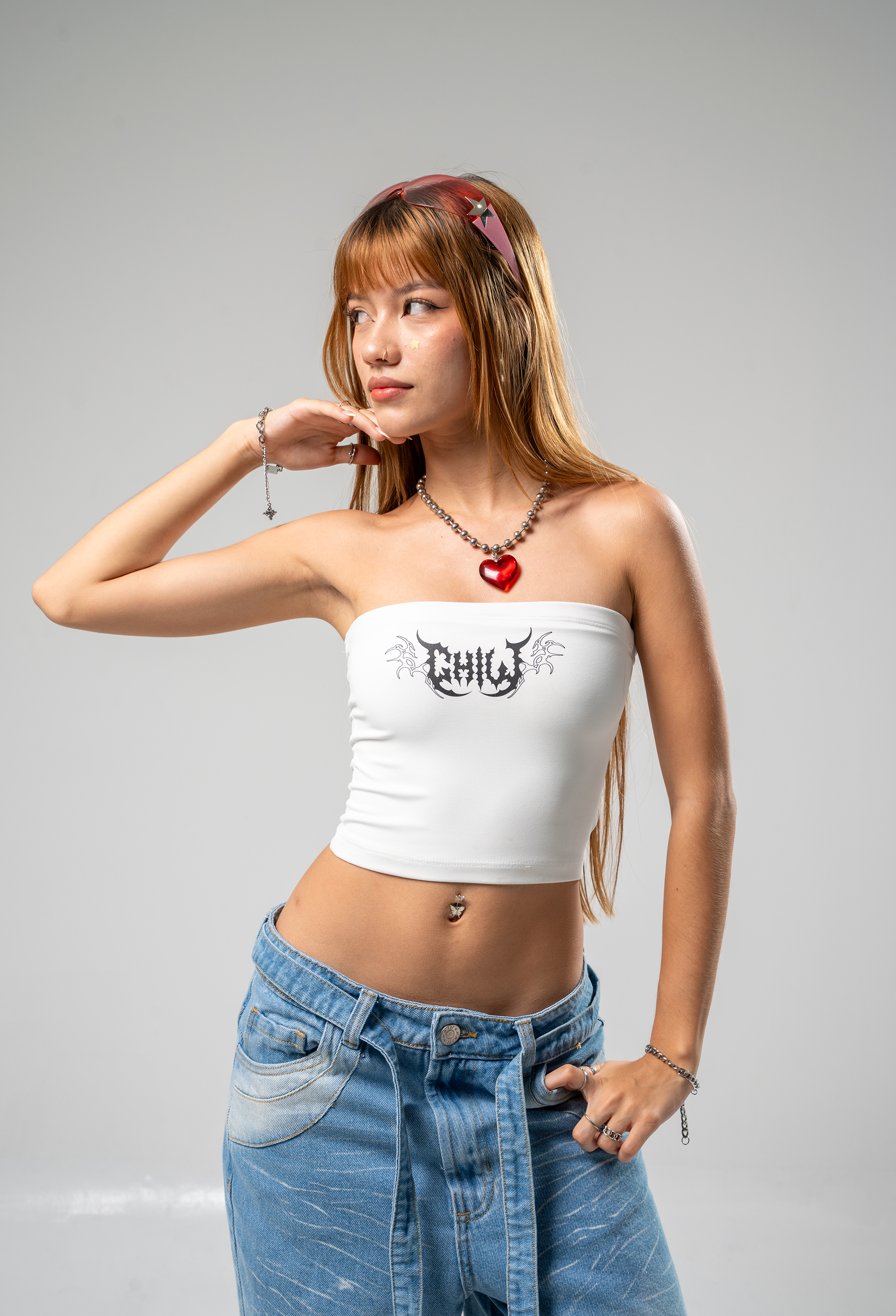 Top Strapless Chill tribal Sigilism