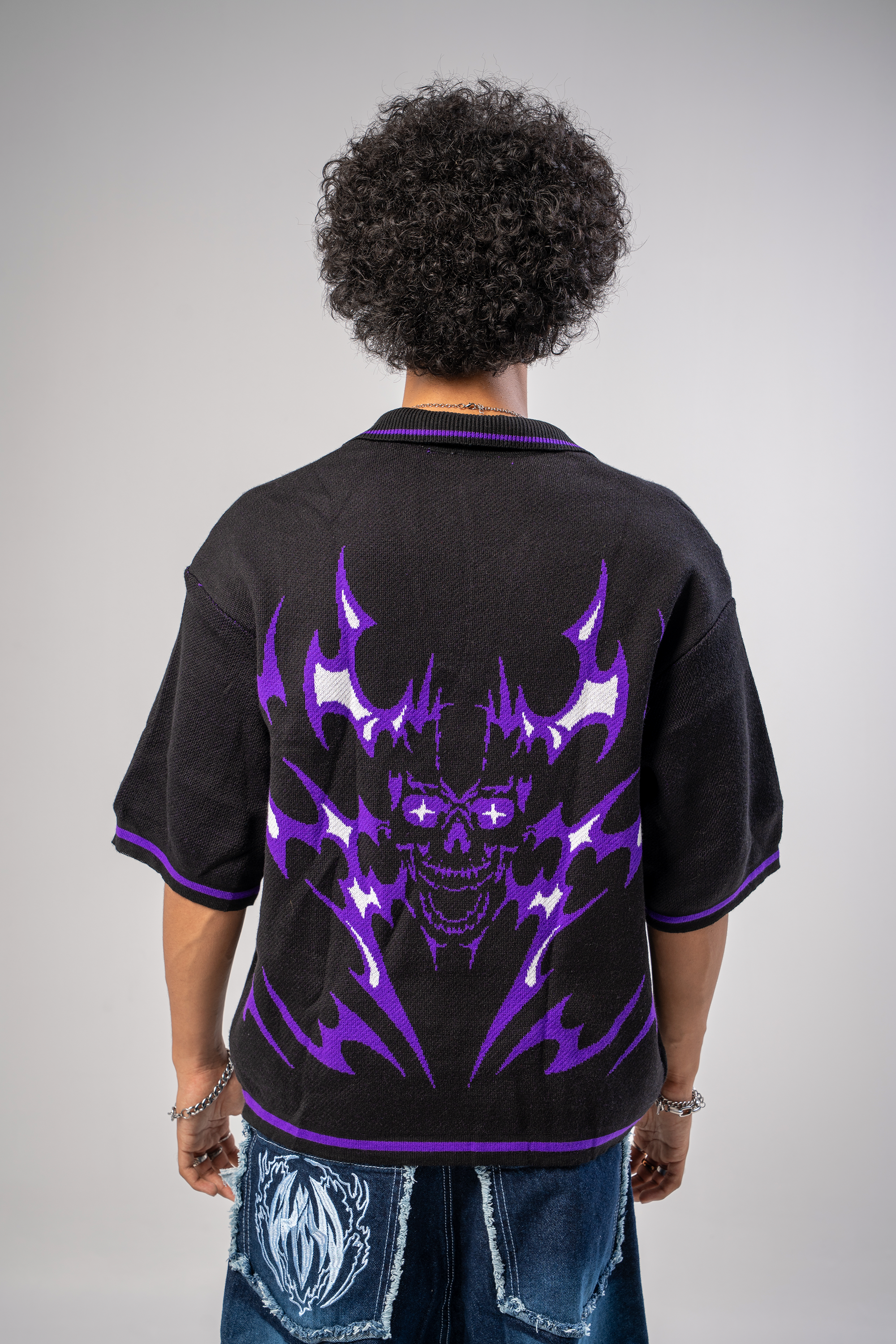 Polo Tejido Skeleton