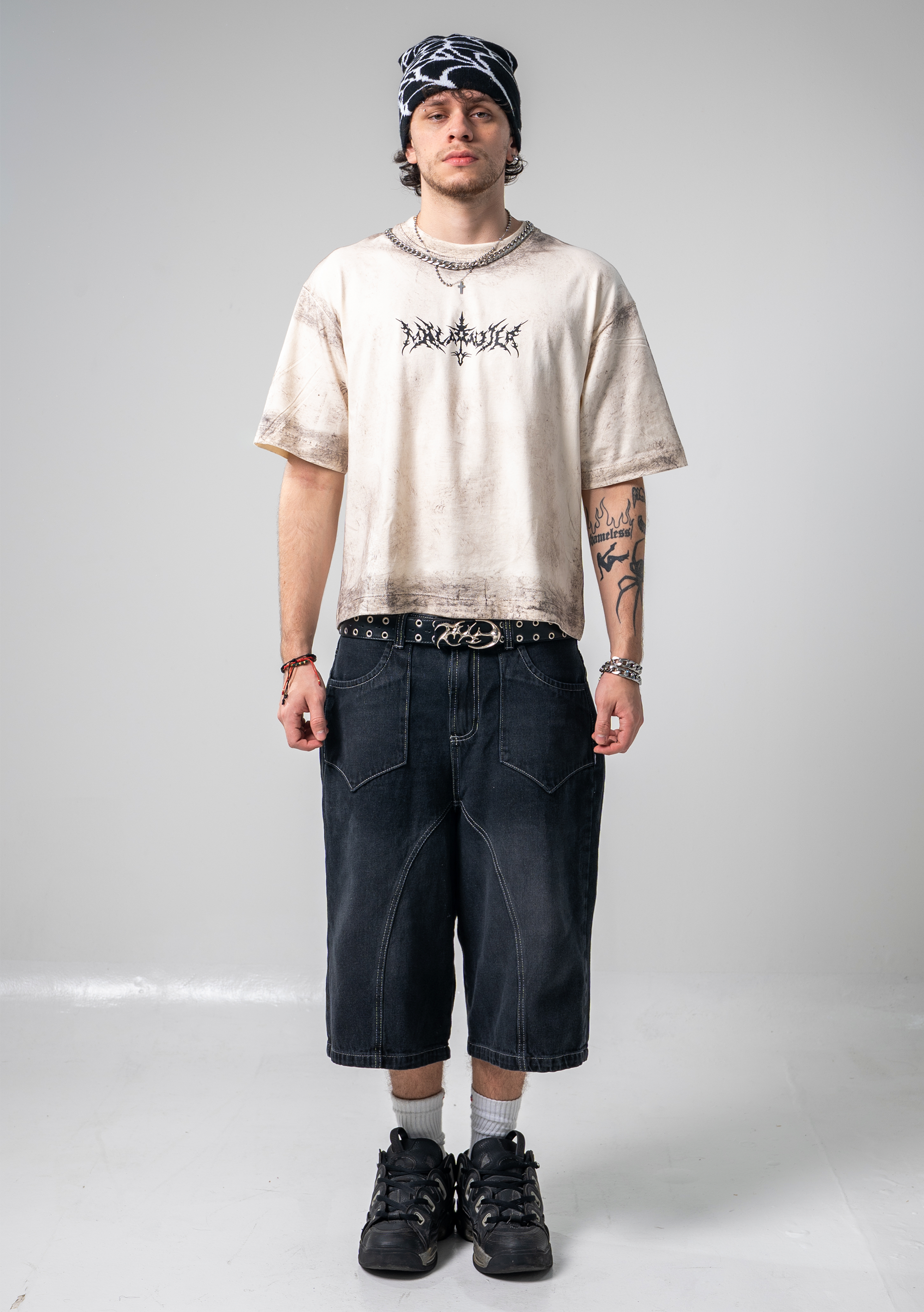 Camiseta Distressed Hadas Góticas