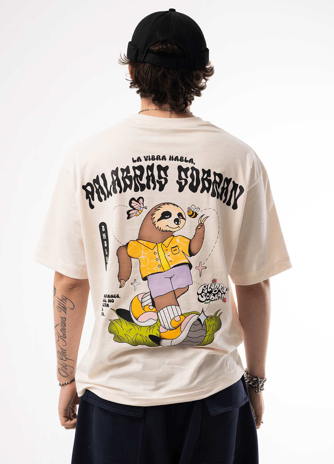 Camiseta Palabras sobran 2