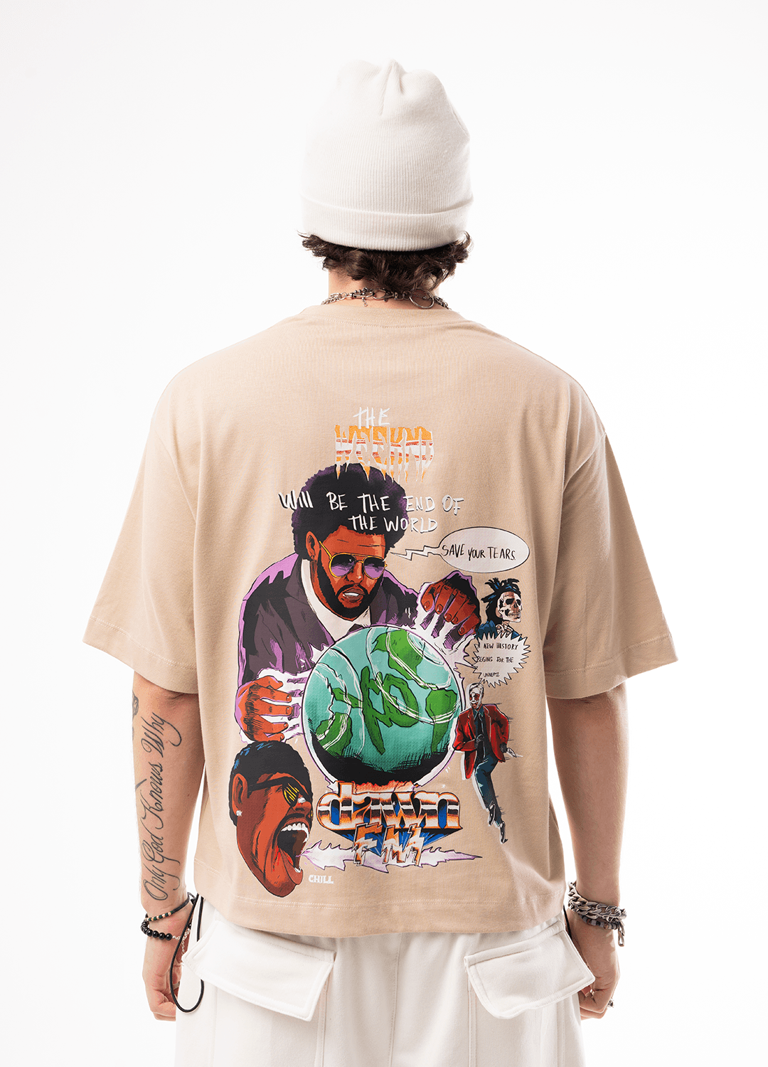 Camiseta The weeknd Animado