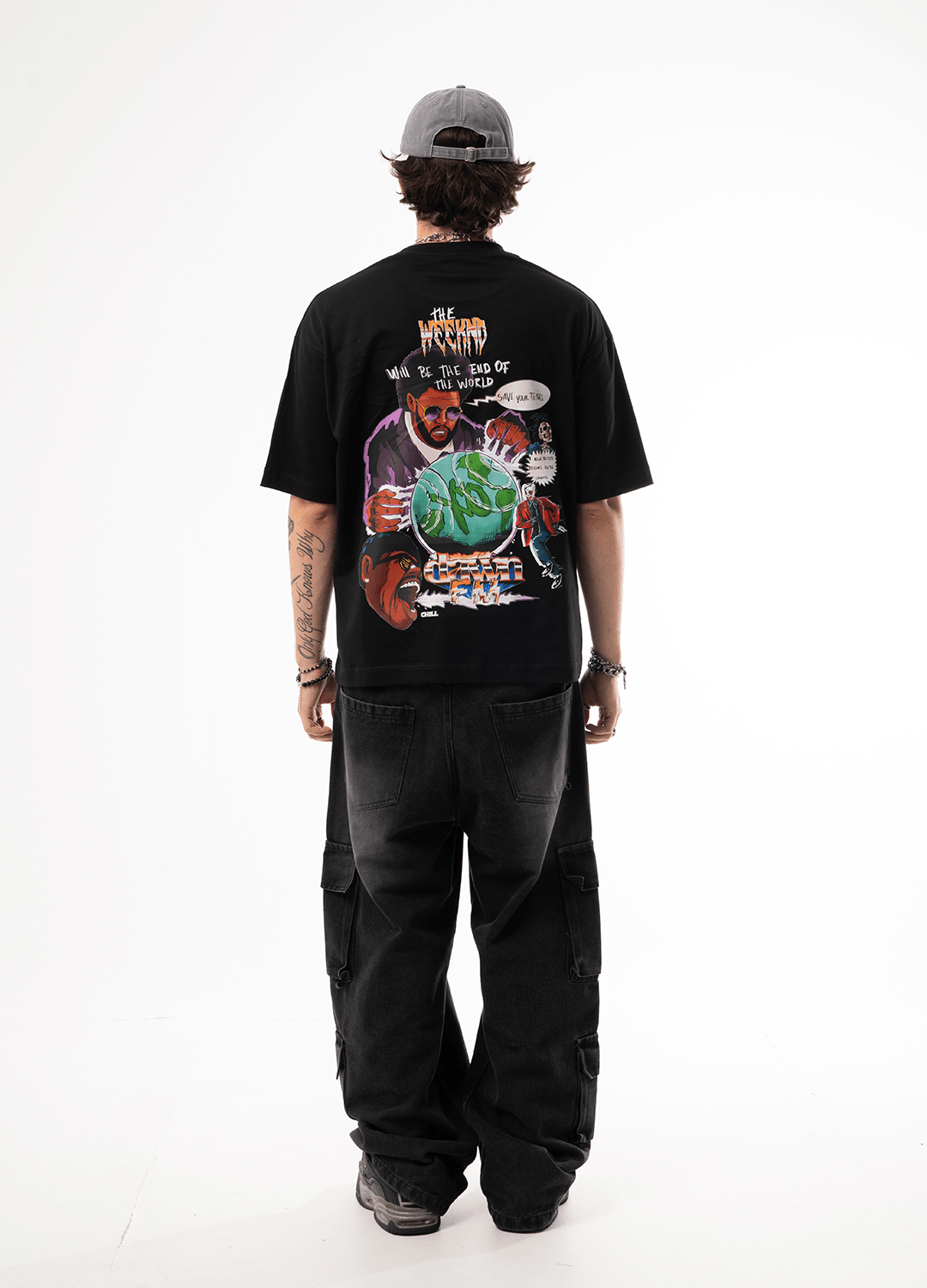 Camiseta The weeknd Animado