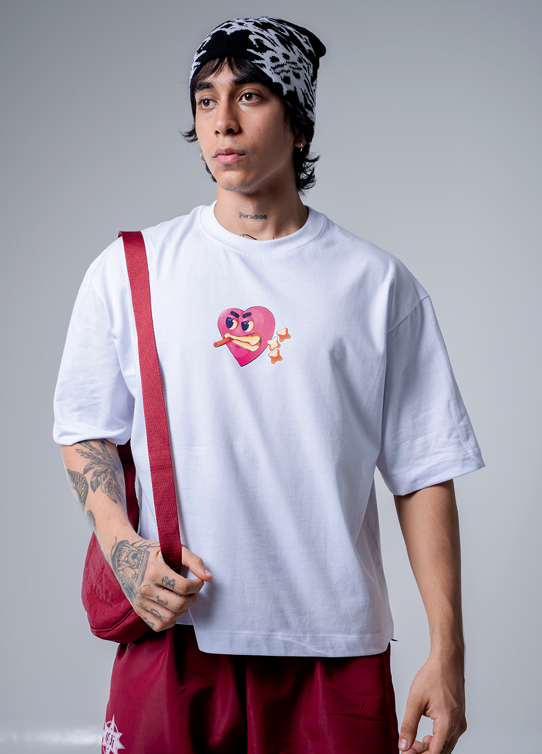 Camiseta Smoking Love