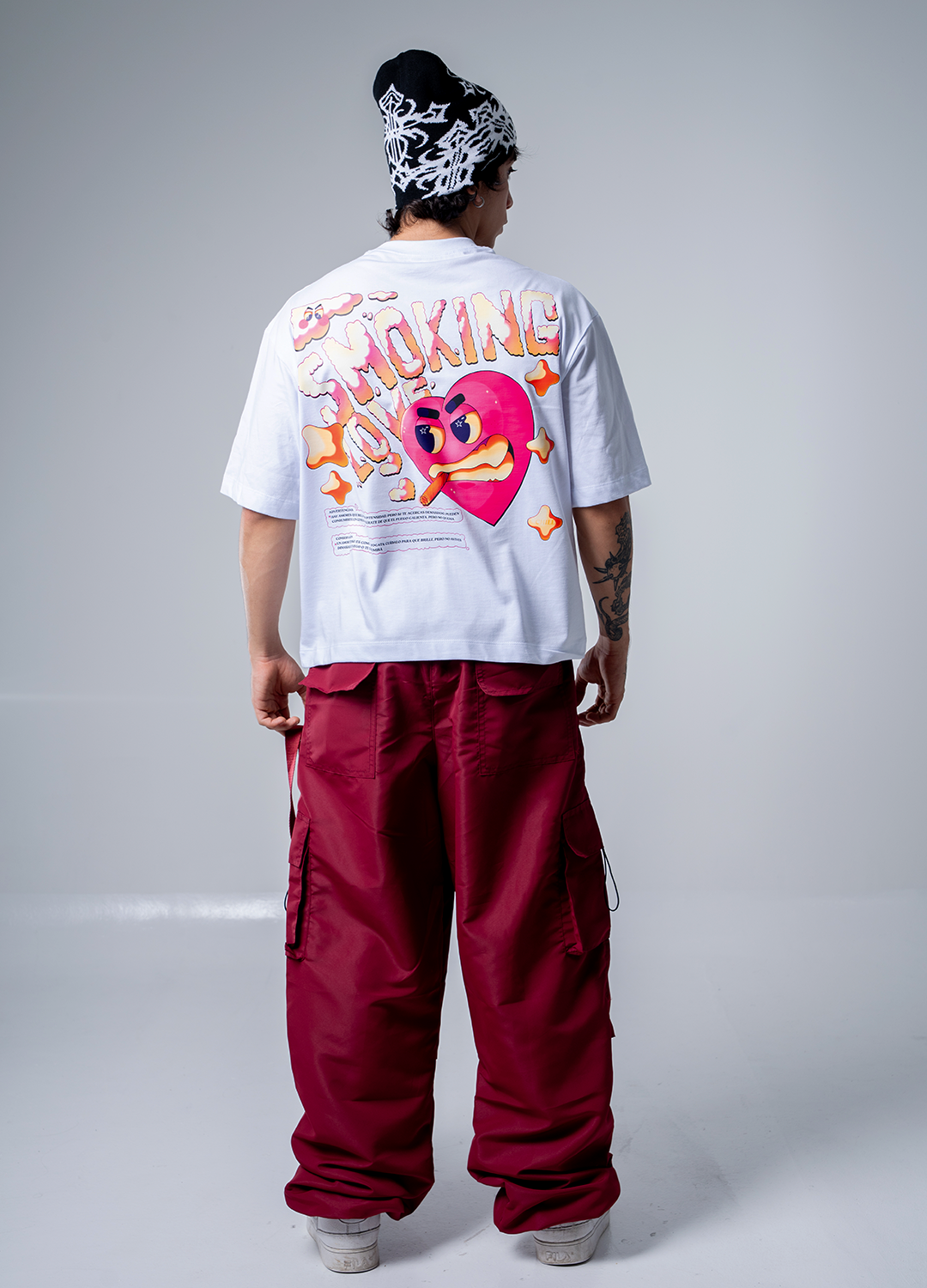 Camiseta Smoking Love