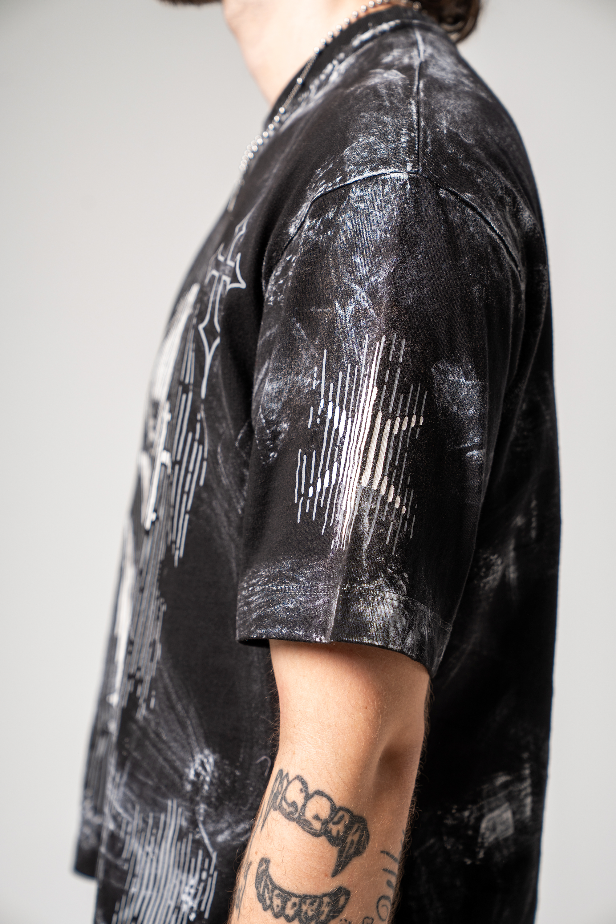 Camiseta Distressed Divino Rostro